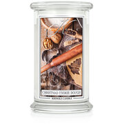 Kringle Candle Christmas Cookie Dough suur kahe tahiga lõhnaküünal (624 g)