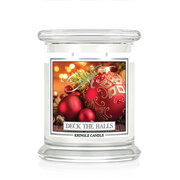 Kringle Candle Deck the Halls lõhnaküünal keskmine 2 tahiga (411 g)