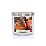 Kringle Candle Cognac & Leather 3 tahiga lõhnaküünal 411g