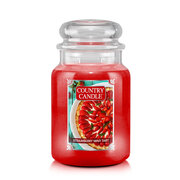 Country Candle Strawberry Mint Tart suur 2 tahiga lõhnaküünal (652 g)