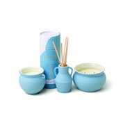 Paddywax SANTORINI helesinine – rosmariini meresoola lõhnaga küünal 8,5 untsi / 240 g