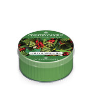 Country Candle Holly & Mistletoe lõhnaküünal (42g)