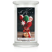 Kringle Candle Christmas Cake Pops suur kahe tahiga lõhnaküünal (624 g)
