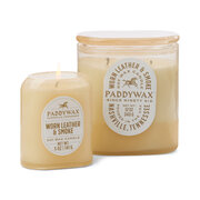 Paddywax Vista Worn Leather & Smoke lõhnaküünal 5 untsi/142g