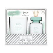 ipuro Essentials Time to Be küünal + hajuti kinkepakendis 125g / 50ml