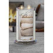 Kringle Candle Knit Kampsunid, suur 2 tahiga lõhnaküünal (624 g)