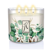Kringle Candle TUMBLER Eucalyptus Cotton 3 tahiga lõhnaküünal (411g)