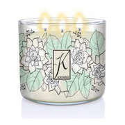 Kringle Candle TUMBLER Gardenia 3 tahiga lõhnaküünal (411g)