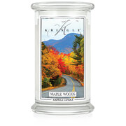 Kringle Candle Maple Woods suur kahe tahiga lõhnaküünal (624 g)