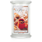 Kringle Candle Pumpkin Rum Toddy suur kahe tahiga lõhnaküünal (624 g)
