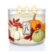Kringle Candle TUMBLER Salted Maple Pumpkin 3 tahiga lõhnaküünal (411g)