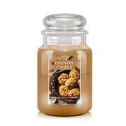 Country Candle Almond Butter Cookies suur kahe tahiga lõhnaküünal (737 g)