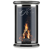 Kringle Candle Reserve Bonfire suur kahe tahiga lõhnaküünal (624 g)