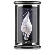 Kringle Candle Reserve Sweet Cream suur kahe tahiga lõhnaküünal (624 g)