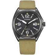 Citizen AW1575-08E Mens Watch Eco-Drive Military 41mm 10ATM  