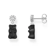 Thomas Sabo H2330-052-11 Ohrstecker mit schwarzen Goldbären silber Damen