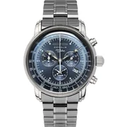 Zeppelin 7680MB-3 Mens Watch 100 Years Zeppelin Chronograph 43mm 5ATM 
