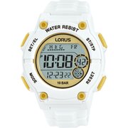 Lorus R2337PX9 Mens Watch Digital Chronograph 41mm 10ATM 