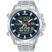 Lorus RW665AX9 Mens Watch Analog-Digital Alarm Chronograph 45mm 10ATM 
