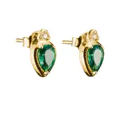 Thomas Sabo H2333-971-6 Stud earrings Drop Elyndra Gold-plated 12,0 mm Ladies