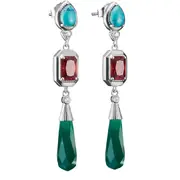 Thomas Sabo H2332-405-7 Earrings Colorful stones Elyndra 50,0 mm Ladies