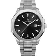 Paul Rich PR-46696 Mens Watch Mercer Astor Silver Black 40,5 mm 5ATM 
