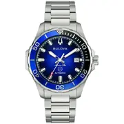Bulova 98B466 Mens Watch Marine Star Automatic 41mm 20ATM 