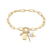 Ania Haie BST048-09 Bracelet Guiding Star + 4-Charms Set