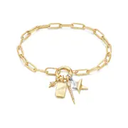 Ania Haie BST048-09 Bracelet Guiding Star + 4-Charms Set