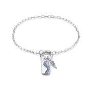 Ania Haie BST048-02 Bracelet Ocean Wave + 2-Charms Set