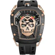 Tsar Bomba TB8227-01 Mens Watch Reaktor Kernzerfall Automatic 42mm 5ATM