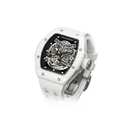 Tsar Bomba TB8218(1+2)FKM-03WH/LTBU Mens Watch Atomic Automatic 45mm 10ATM
