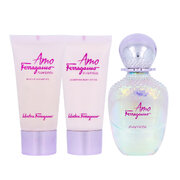 Ferragamo Amo Ferragamo Flowerful Kinkekomplekt Tualettvesi 50ml + Dušigeel 50ml + Kehaemulsioon 50ml