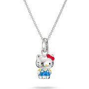Thomas Sabo KE2389-M06-7-L45V Necklace Hello Kitty Blue for Women, Adjustable