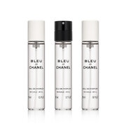 Chanel Bleu de Chanel Parfum Kinkekomplekt Parfüümiekstrakt 20 ml + Parfüümiekstrakt Refill 2 x 20 ml