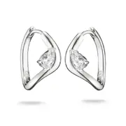 Thomas Sabo CR763-051-14 Hoop Earrings with Teardrop-Shaped Cubic Zirconia Women