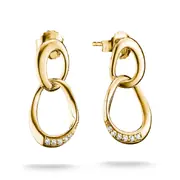 Thomas Sabo H2350-M01-14 Together Earrings Gold-Plated Women