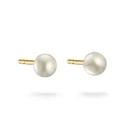 Thomas Sabo H2373-M01-14 Pearl Stud Earrings Gold-Plated Women