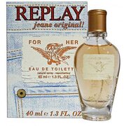 Replay Jeans Original for Her tualettvesi, 40ml