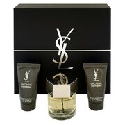 Yves Saint Laurent L'Homme kinkekomplekt, tualettvesi 60 ml + habemeajamisjärgne palsam 50 ml + dušigeel 50 ml