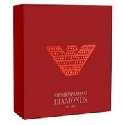 Giorgio Armani Diamonds for Men kinkekomplekt, tualettvesi 75 ml + habemeajamisjärgne palsam 50 ml + dušigeel 50 ml