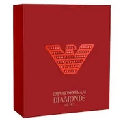 Giorgio Armani Diamonds for Men kinkekomplekt, tualettvesi 75 ml + habemeajamisjärgne palsam 50 ml + dušigeel 50 ml