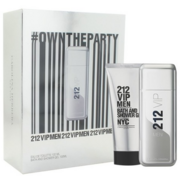 Carolina Herrera 212 VIP Men Gift komplekt, tualettvesi 100ml + dušigeel 100ml (Reisikomplekt)