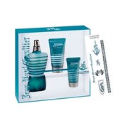 Jean Paul Gaultier Le Male Gift komplekt, tualettvesi 125 ml + dušigeel 50 ml + habemeajamisjärgne palsam 30 ml