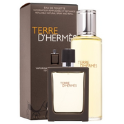 Hermes Terre D'Hermes kinkekomplekt, tualettvesi 30ml + tualettvee täitevesi 125ml