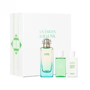 Hermes Un Jardin Sur Le Nil kinkekomplekt, tualettvesi 100 ml + kehakreem 40 ml + dušigeel 40 ml