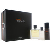 Hermes Terre D'Hermes Parfum Gift komplekt, lõhnavesi 75ml + habemeajamisjärgne 40ml + habemeajamisvaht 50ml