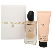 Giorgio Armani Si kinkekomplekt, lõhnavesi 100ml + kehakreem 75ml (reisikomplekt)