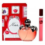 Nina Ricci Nina kinkekomplekt, tualettvesi 50ml + tualettvesi rull-10ml