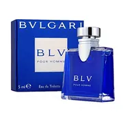 Bvlgari BLV Homme tualettvesi, 5 ml